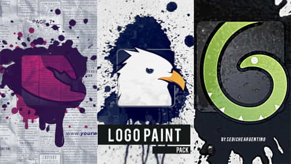 Logo Paint Pack - VideoHive 12045427