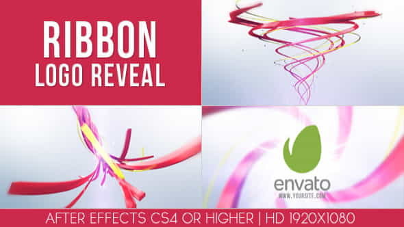 Ribbon Logo Reveal - VideoHive 11337910