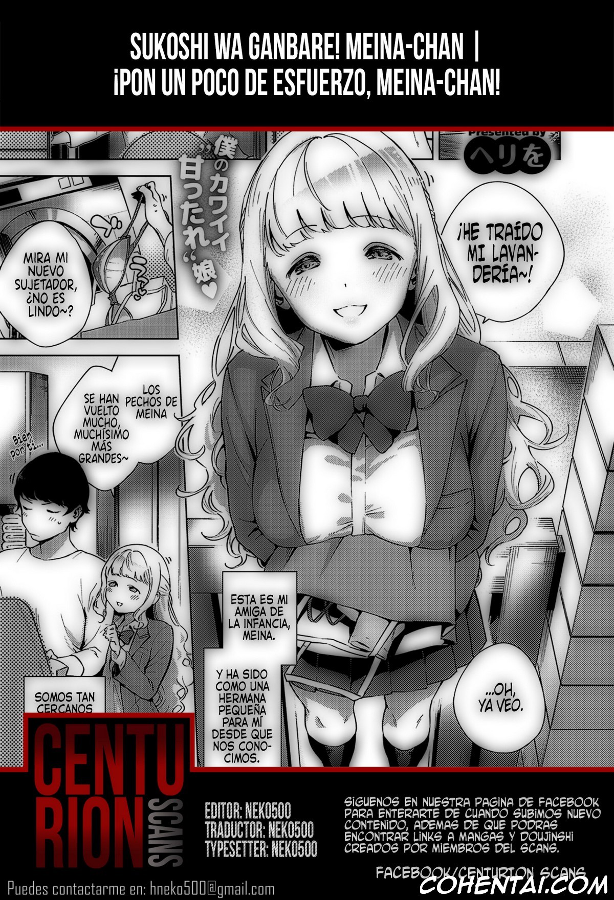 Sukoshi wa Ganbare! Meina-chan (COMIC ExE 19) xxx comics manga porno doujin hentai español sexo 