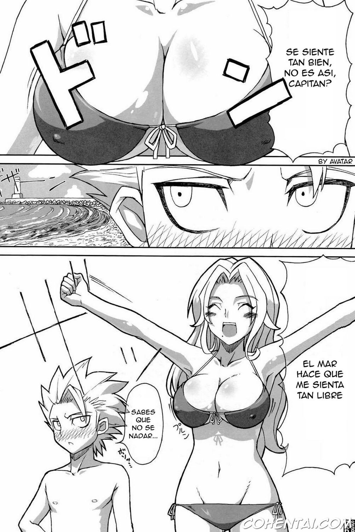 Sexy Summer Beach (Bleach) xxx comics manga porno doujin hentai español sexo 