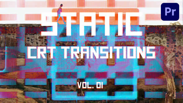 CRT Static Transitions - VideoHive 46488348