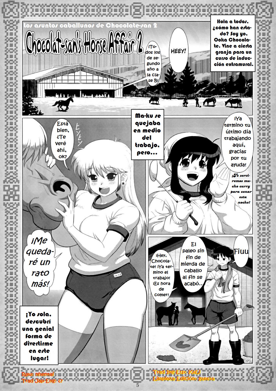 Chocolat-san's Horse Affair 2 Chapter-1 - 0