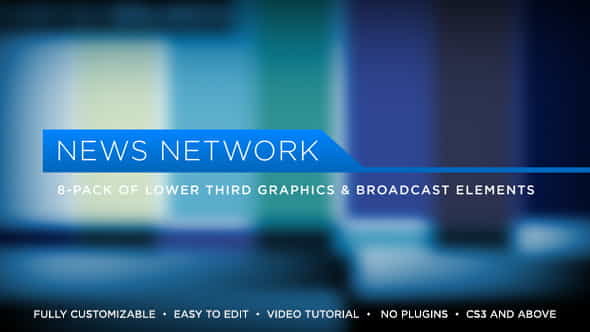 News Network Lower Thirds - VideoHive 5171471