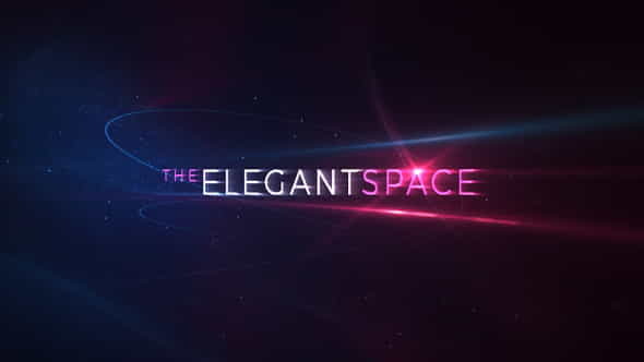 Elegant Space Titles - VideoHive 20514183
