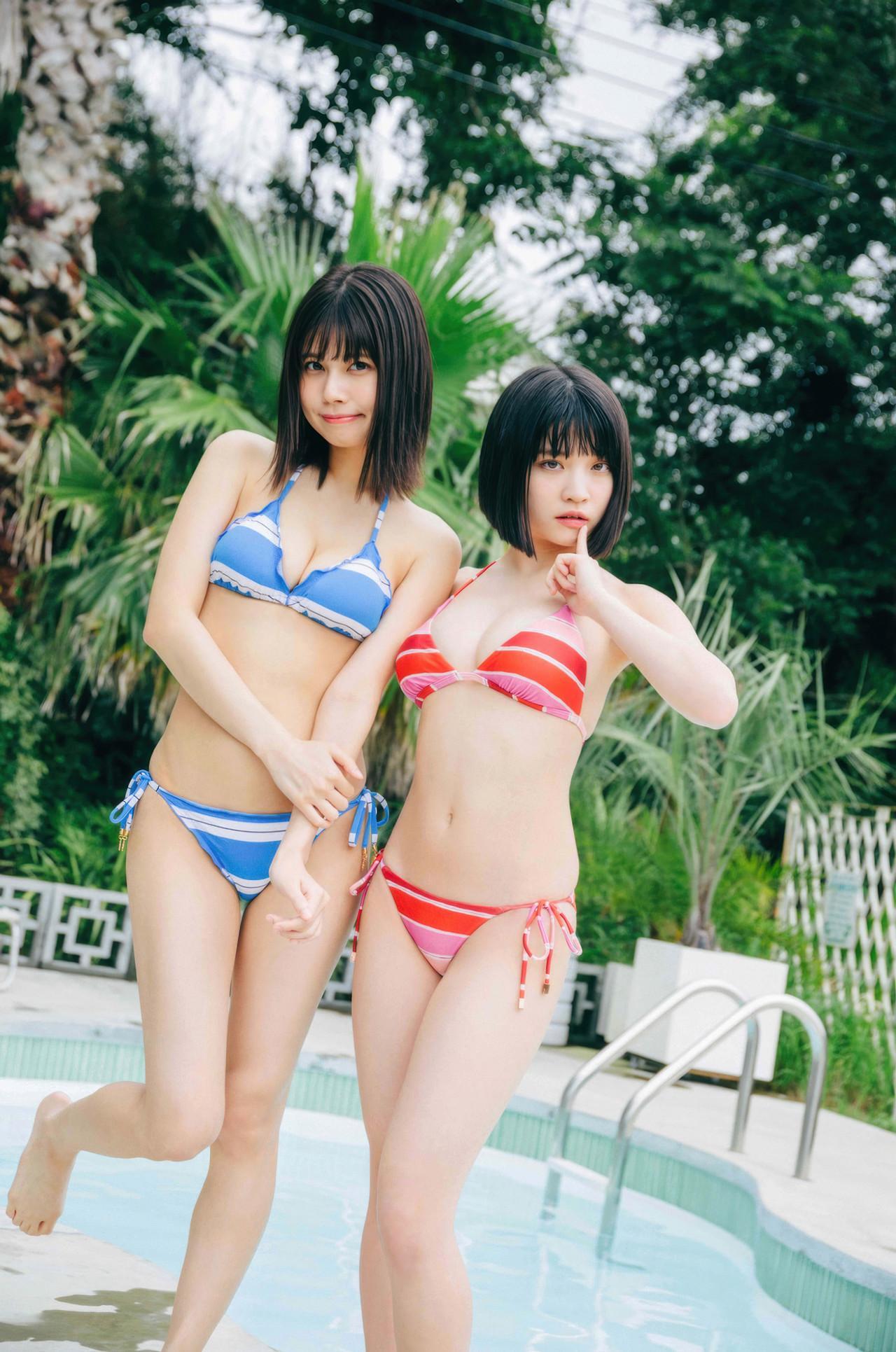 Nemoto Nagi 根本凪, Rin Kaname 鹿目凛, from でんぱ組.inc 写真集 ねもぺろ 「萌えキュン」 だけじゃありません。 Set.03(19)