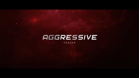 Aggressive Teaser - VideoHive 24843548
