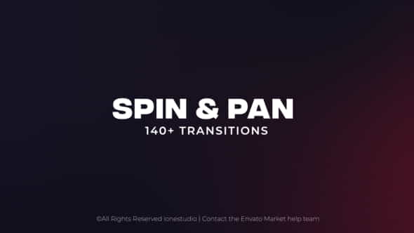 140+ Spin - VideoHive 38543939