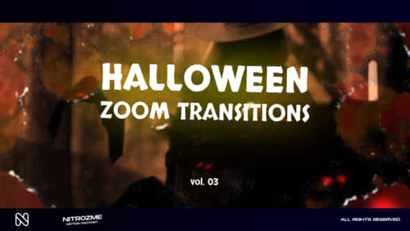 Halloween Zoom Transitions - VideoHive 48378392