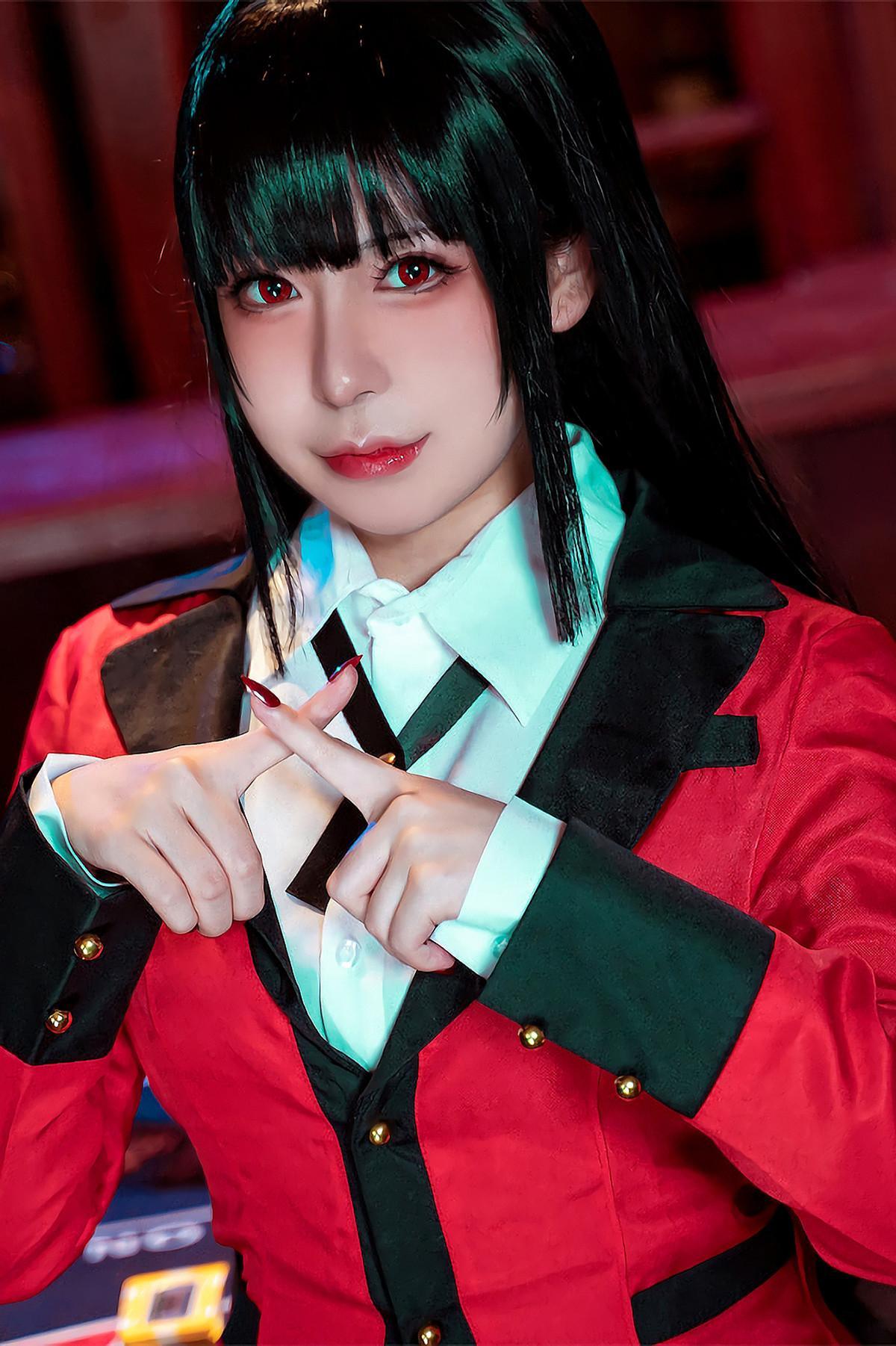 Cosplay 虎森森 蛇喰梦子 Jabami Yumeko(7)