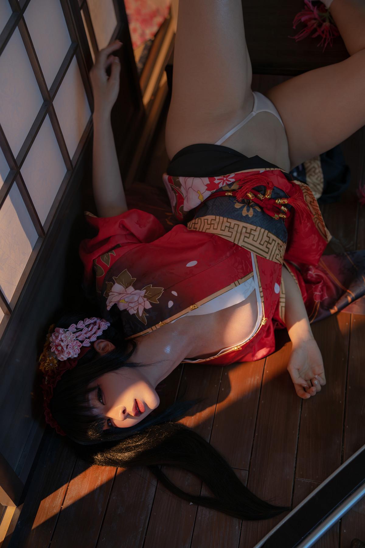 Cosplay 蠢沫沫Chunmomo 狂三和服 Kurumi Set.01(39)