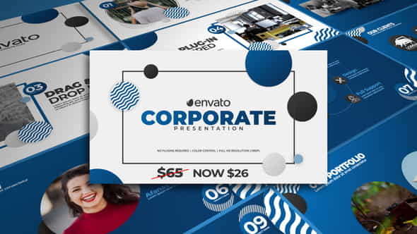 Simple Corporate Presentation - VideoHive 23405197
