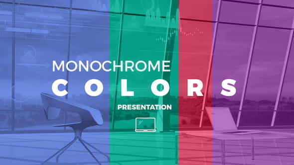 Monochrome Colors Presentation - VideoHive 27673066