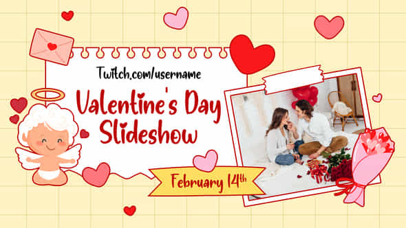 Valentines Day Slideshow - VideoHive 50123955