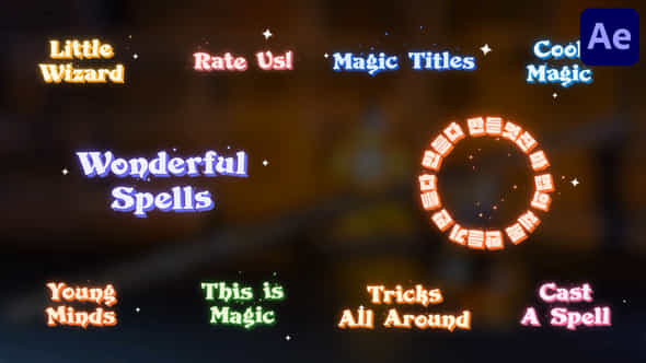 Magic Titles - VideoHive 47437295