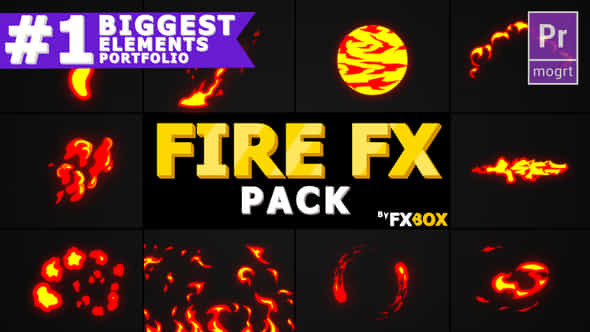 Cartoon Fire FX - VideoHive 23013348