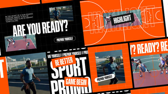 Creative Sport Promo After Effect Template - VideoHive 52205959
