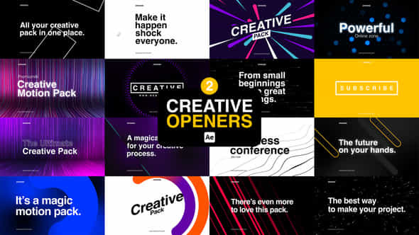 Creative Openers 2 - VideoHive 53948097