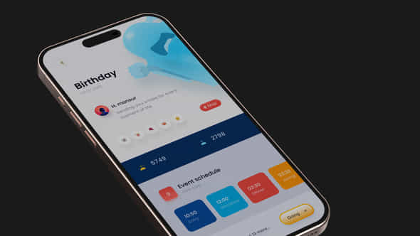 Phone 16 Pro Mockup - VideoHive 58463199
