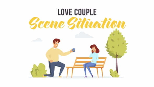 Love couple - Scene Situation - VideoHive 28479374