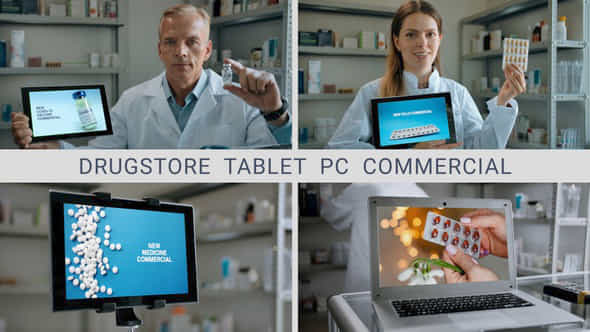 Drugstore Tablet Pc Commercial - VideoHive 38086319