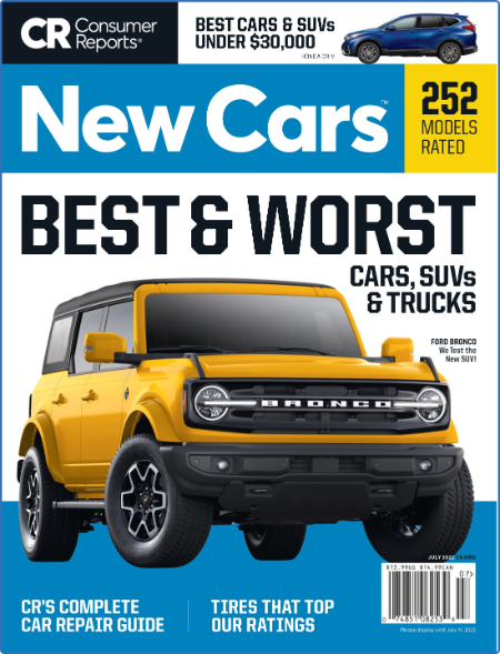 Consumer Reports New Cars Best & Worst - July 2022