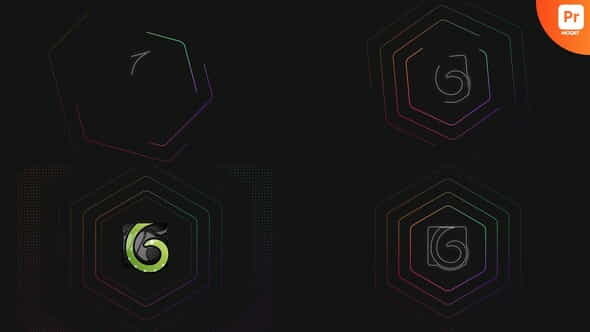 Hexagon Modern Logo Reveal for - VideoHive 37267945