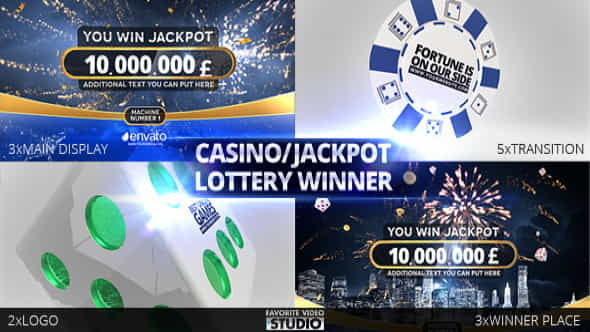 CasinoJackpotLottery Winner V2.0 - VideoHive 7646169