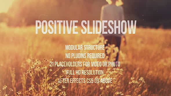 Positive Slideshow | Abstract - VideoHive 11855267