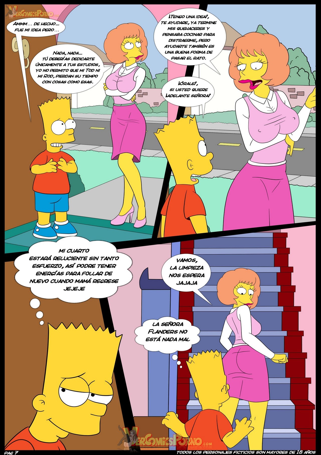 Los simpsons viejas costumbres 4 Visita Inesperada - 7