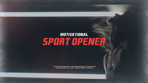 Motivational Sport Promo - VideoHive 24585998