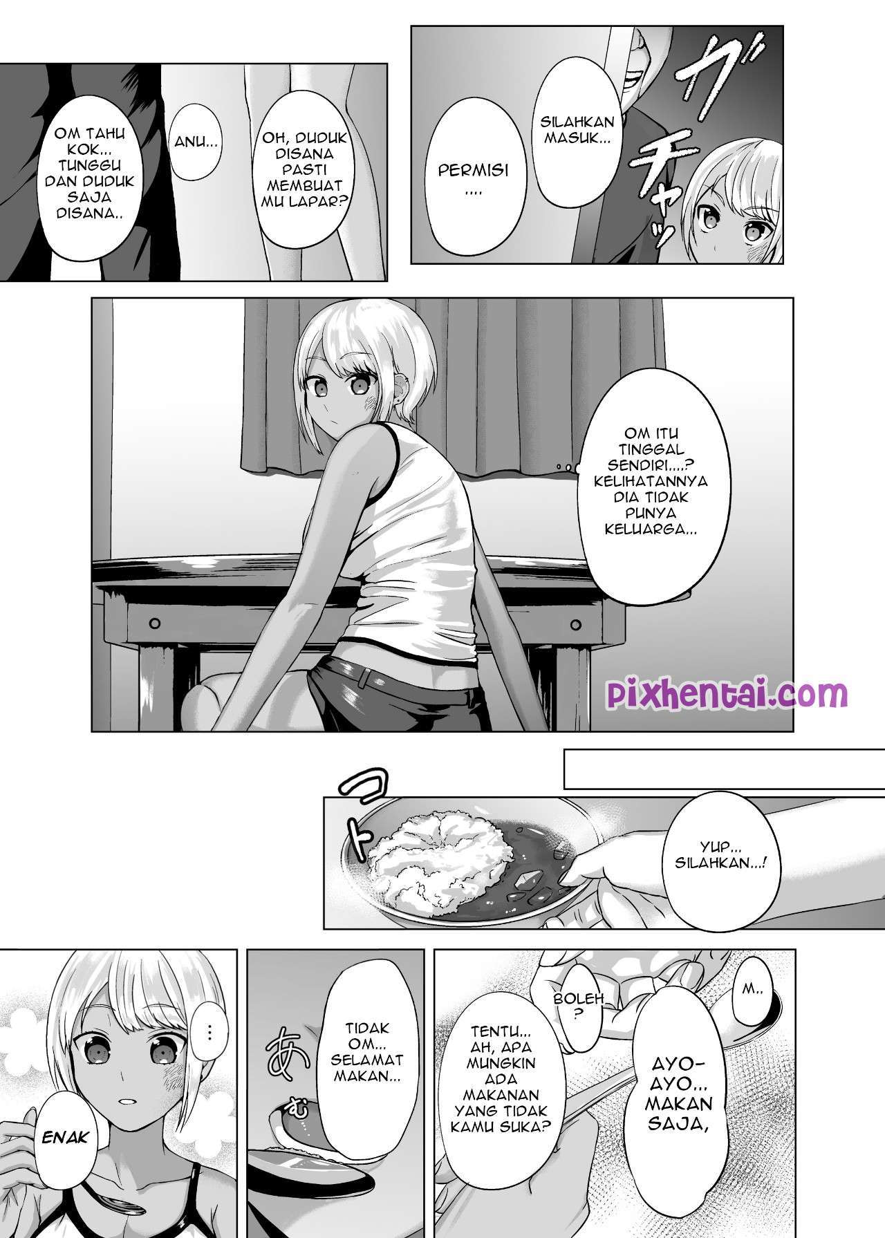 Komik Hentai Minggat dari Rumah dan Dihamili Om Mesum Manga XXX Porn Doujin Sex Bokep 04