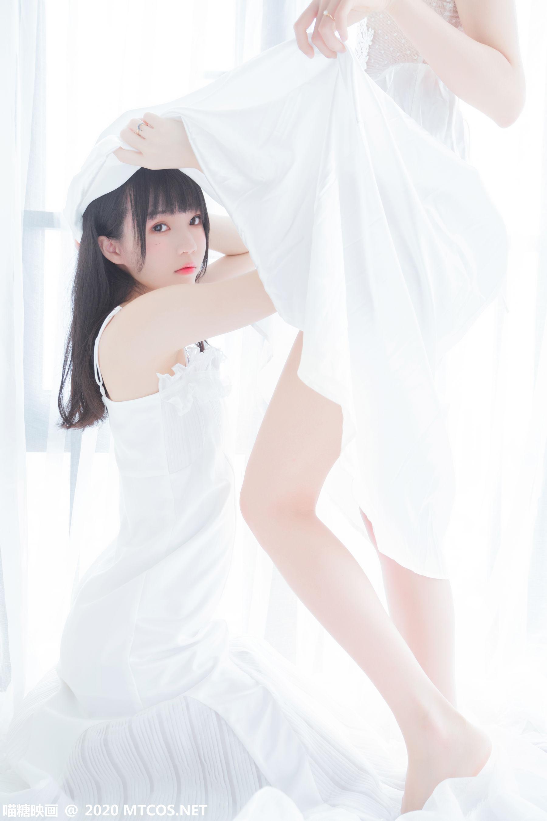 [喵糖映画] VOL.173 《她・白色长裙》 写真集(26)