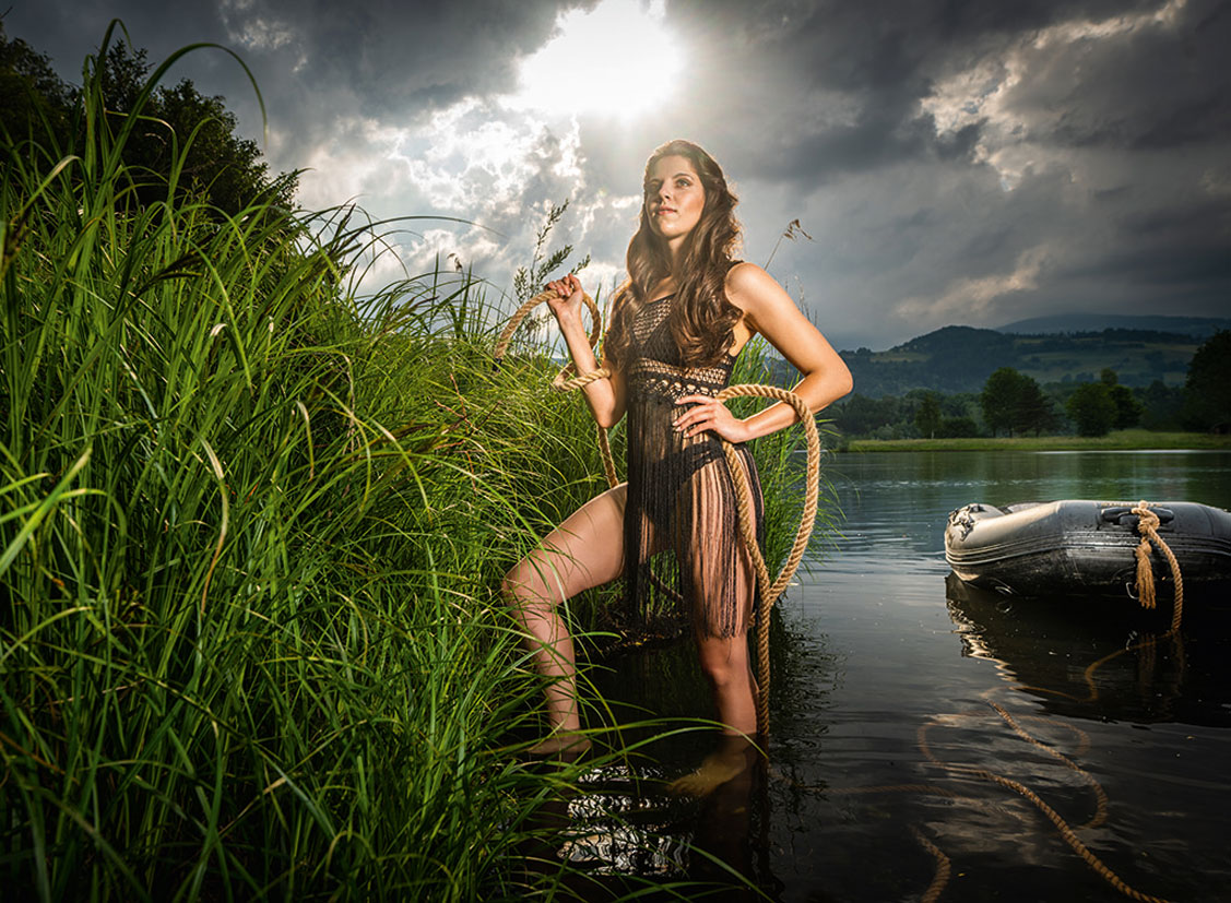 Kalender 2020 Bayern Girls Баварские девушки в календаре JungBauernKalender / австрийская версия, апрель - Сильвия из Нижней Австрии