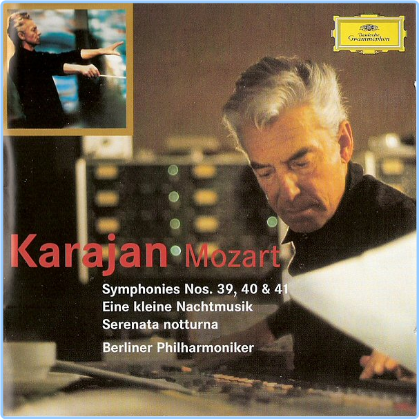 Mozart Symphonies Nos 39, 40 & 41 Eine Kleine Nachtmusik Serenata Notturna Berliner Philharmoniker, Karajan GodeiHfD_o