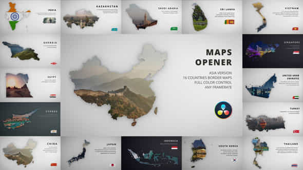 Maps Opener - - VideoHive 38842077