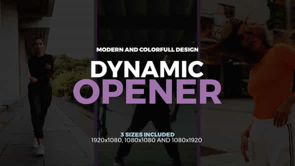 Dynamic Opener - VideoHive 43932232
