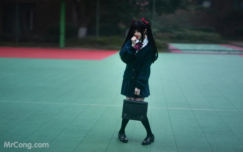 Coser@鹿八岁: JK少女的悸动 (120 photos )(77)