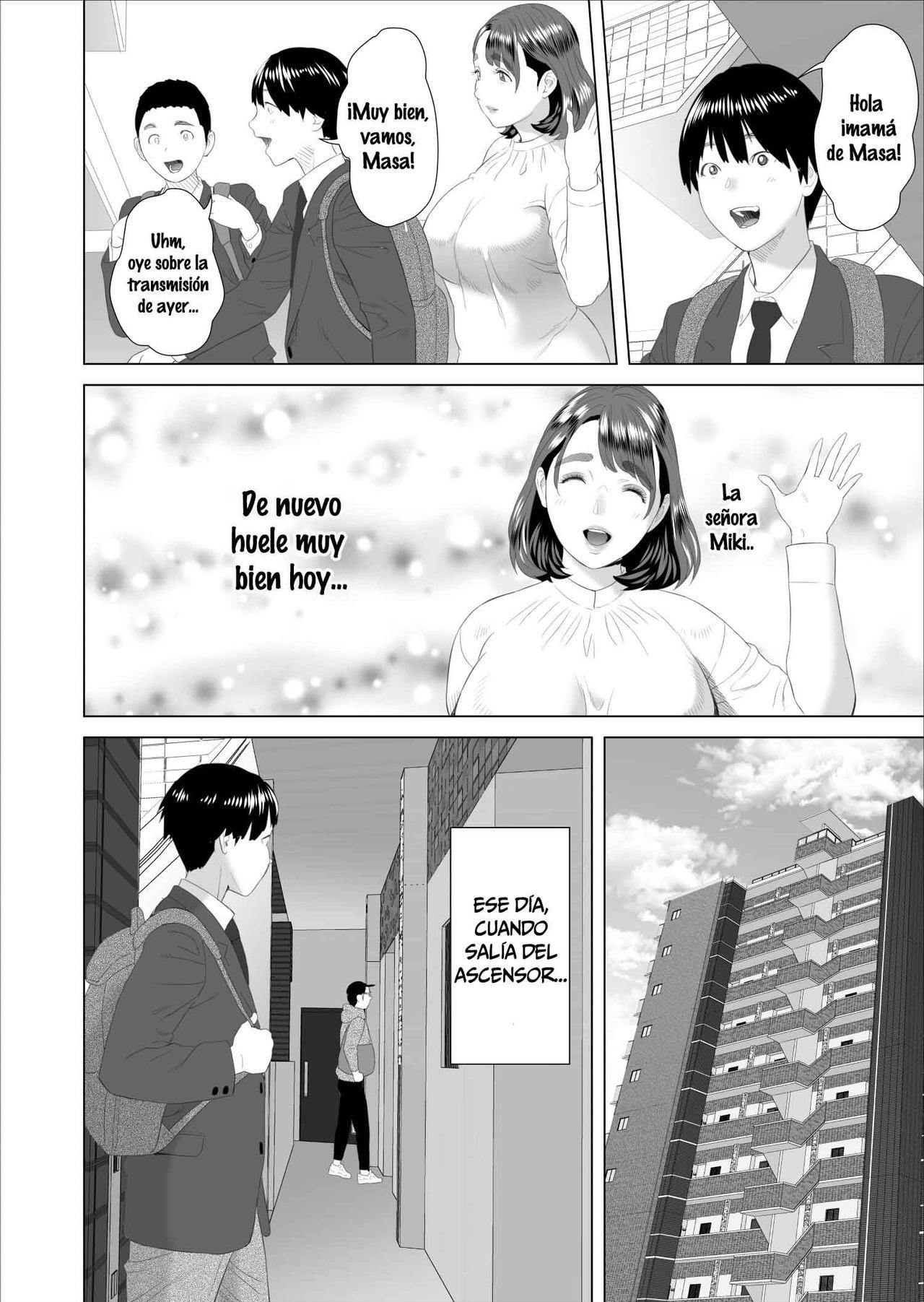 [Hy-dou (Hyji)] Kinjo Yuuwaku Boku ga Tonari no Okaa-san to Konna Koto ni Nacchau Hanashi 3  Neighborhood Seduction This Is What Happened With The Mother Next Door 3 [Spanish] [FreelanceSubs]