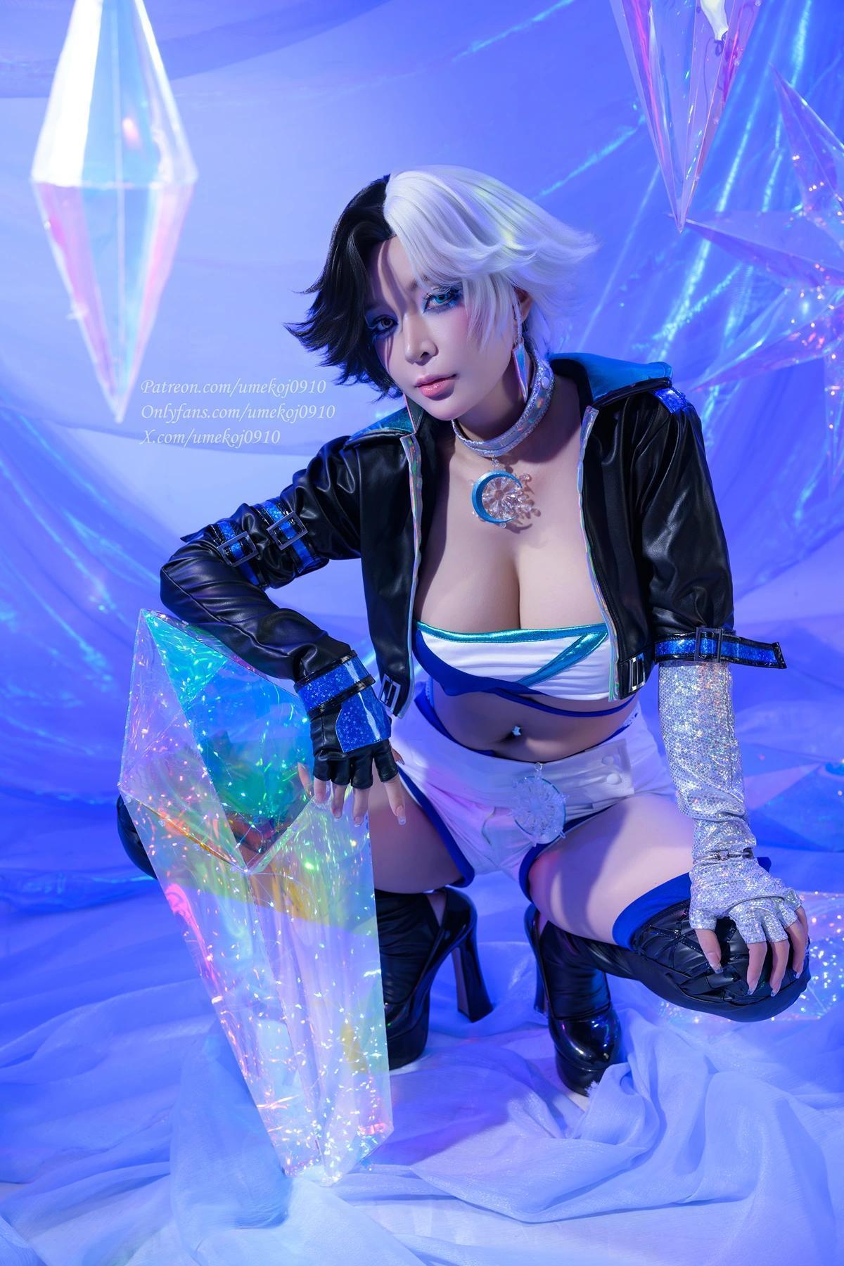 Cosplay Umeko.J – Luna Snow Set.01(7)