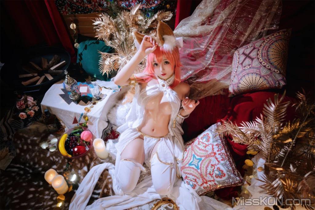Coser@日奈娇: 玉藻前舞娘 – 涂油 (54 photos)(13)