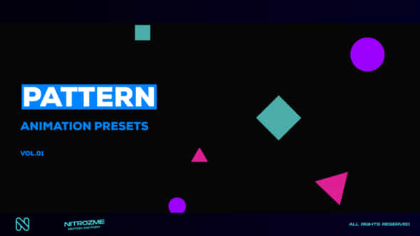 Pattern Motion Presets - VideoHive 47667854