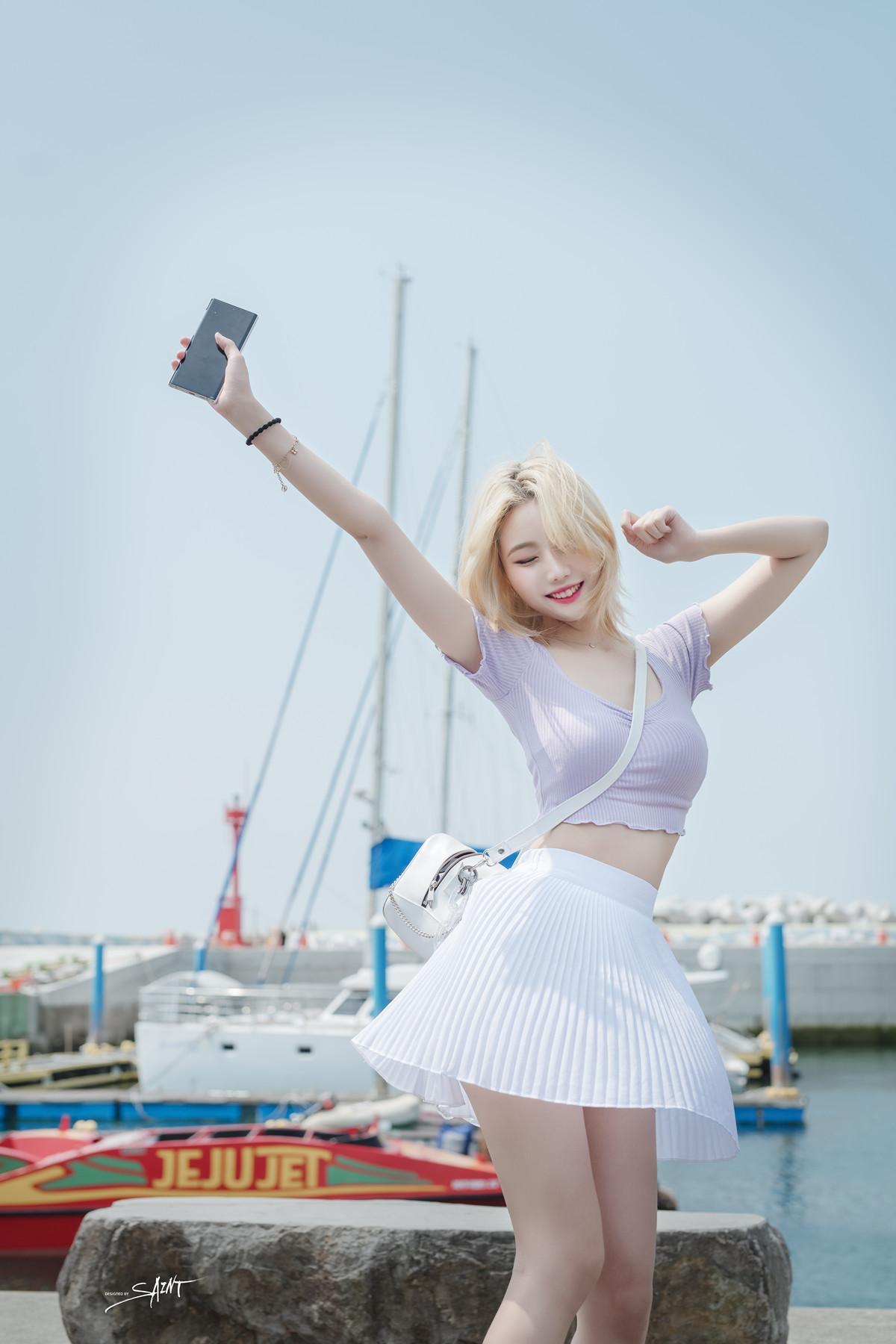 Yuna 유나, Saint PhotoLife Vol.14 ‘Jeju Story Part.1’ Set.04(2)