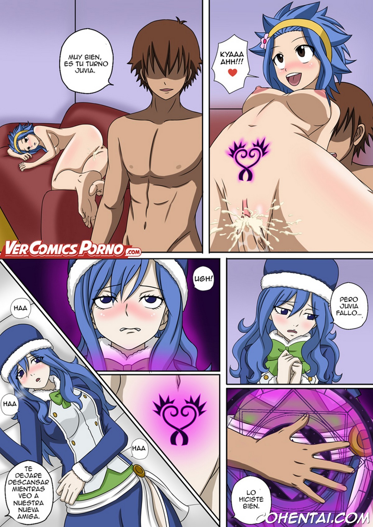 Fairy Hunting 4 (Fairy Tail) xxx comics manga porno doujin hentai español sexo 