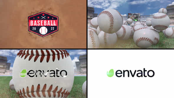 Baseball Logo Reveal - VideoHive 39443634