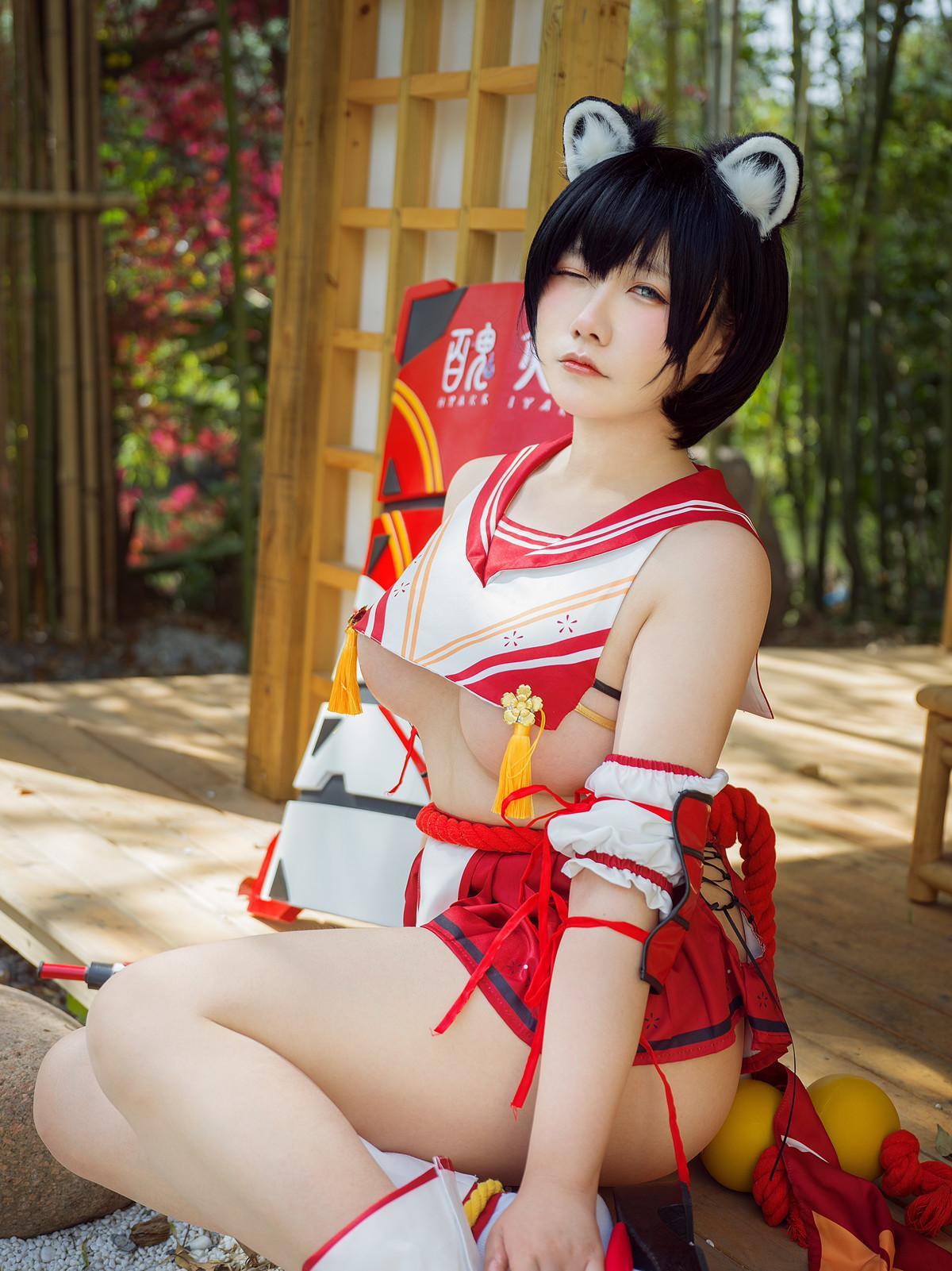 Cosplay 麻花麻花酱 椿 Tsubaki(23)