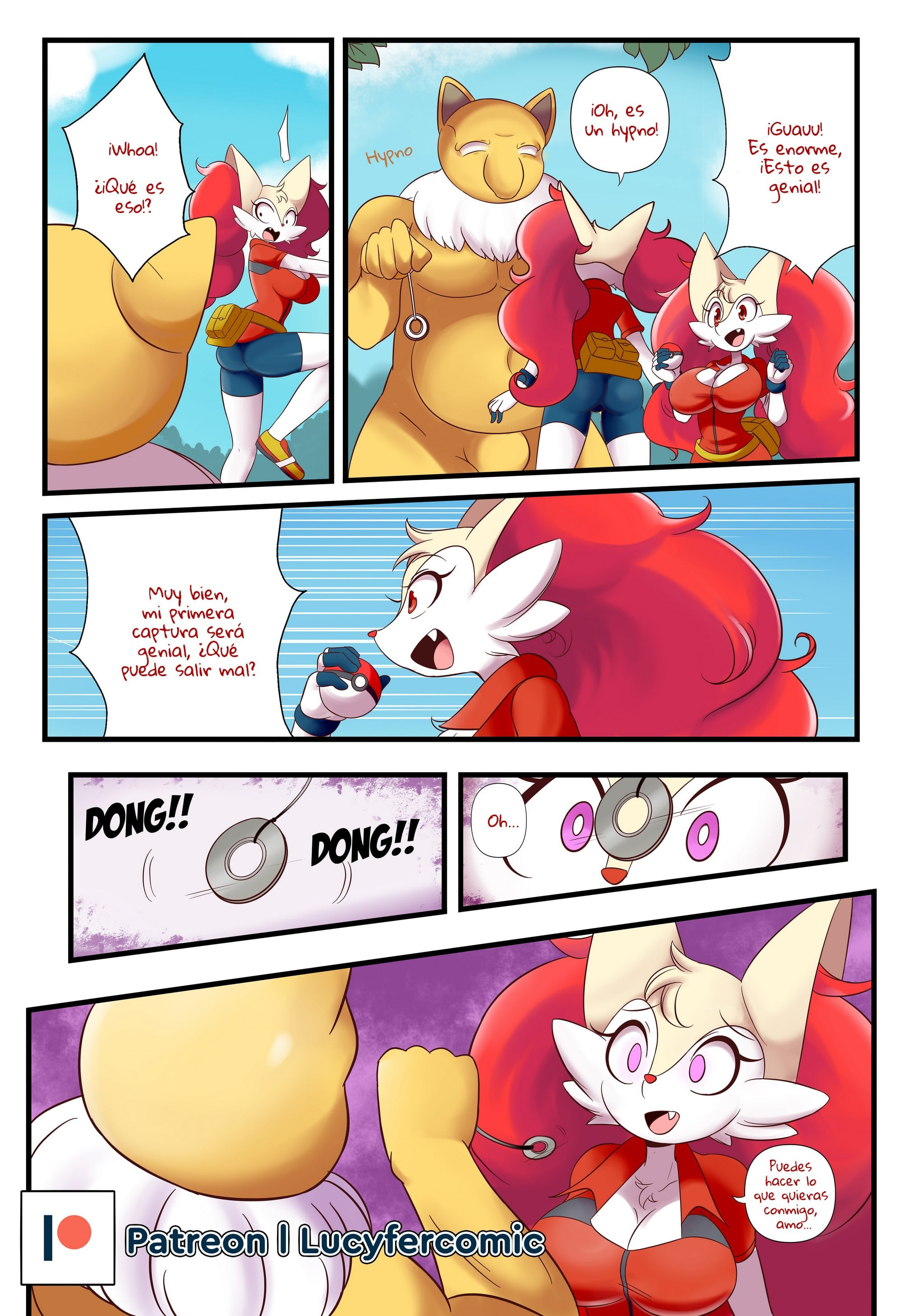 [Lucyfer-comic] Trainer Braixen - 1