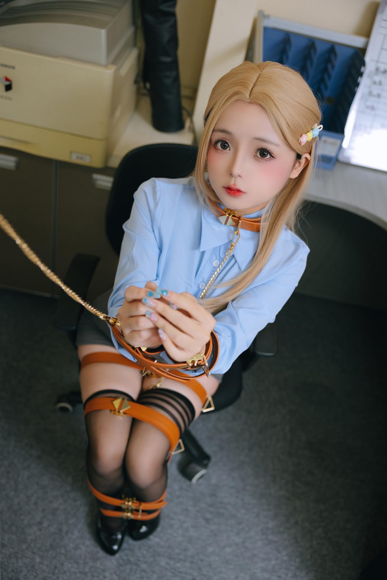 Cosplay Rinaijiao日奈娇 – 办公室(22)