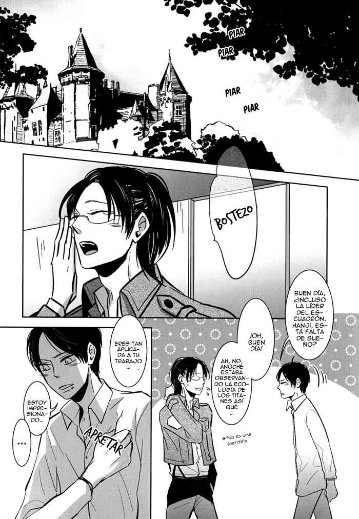 Doujinshi Shingeki no Kyojin-Himitsu no Chikashitsu Chapter-1 - 14