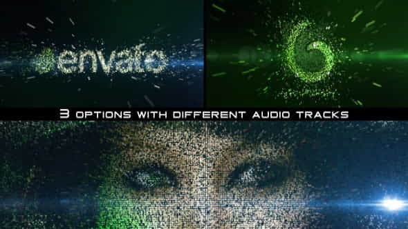Transformation of particles - VideoHive 492533