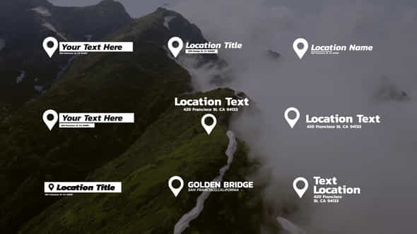 Location Titles Fcpx - VideoHive 46701646